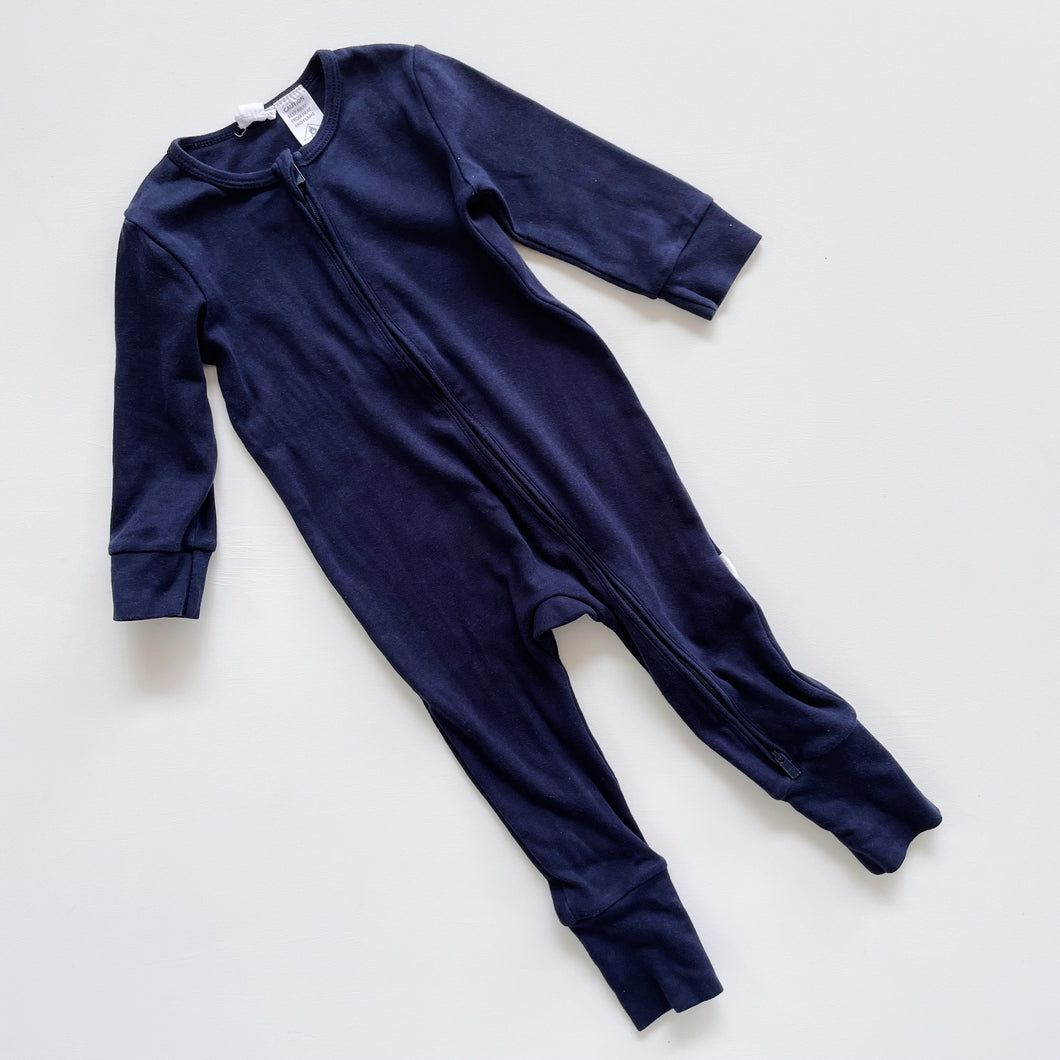 Jamie Kay Pima Cotton All-In-One Blueberry (2y)