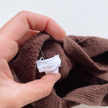 Load image into Gallery viewer, Jamie Kay Diamond Knit Romper Autumn &#39;brown&#39; (1y)
