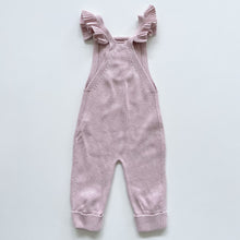Load image into Gallery viewer, Jamie Kay Knit Overalls Blush Marle (1y)
