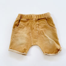 Load image into Gallery viewer, Fox &amp; Finch Baby Shorts Mustard (3-6m)
