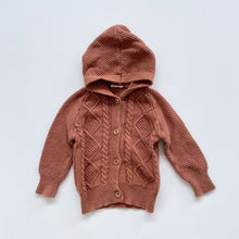 Load image into Gallery viewer, Jamie Kay Hooded Knit Cardigan Cooper Marle (1-2y)
