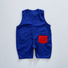 Load image into Gallery viewer, Vintage Blue Overalls (2y)
