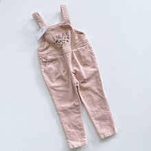 Load image into Gallery viewer, Jamie Kay Embroidered Cord Overalls NEW (3y)

