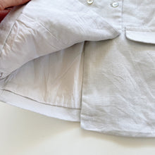 Load image into Gallery viewer, Tartine et Chocolat Linen Coat Grey (3-6m)
