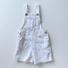 Load image into Gallery viewer, Cotton On Shortalls White/Bows (8y)

