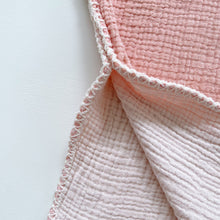 Load image into Gallery viewer, Redcurrent Muslin Pink Hooded Towel (2-3y)
