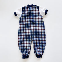 Load image into Gallery viewer, Vintage Check Teddy Romper (18m)
