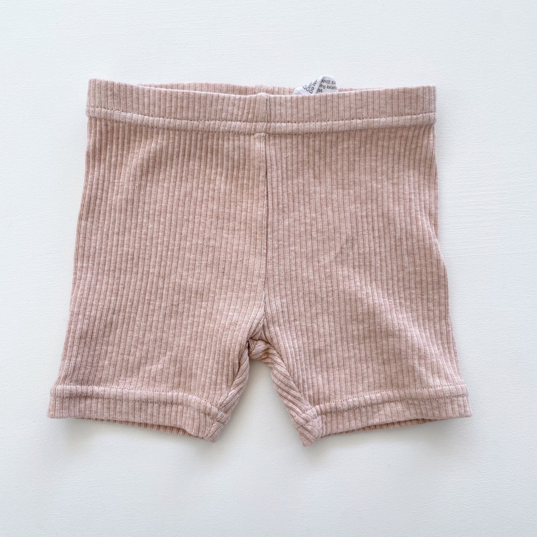 Jamie Kay Organic Shorts Dusky Rose Marle (6-12m)