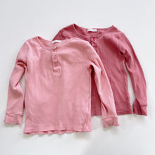 Load image into Gallery viewer, Purebaby Organic Rib L/S Top Bundle 2x (3y)

