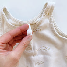 Load image into Gallery viewer, Quincy Mae Organic Romper Beige Clouds (12-18m)
