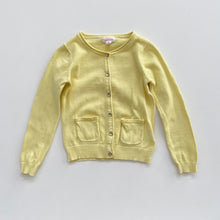 Load image into Gallery viewer, Pumpkin Patch Yellow Cotton Knit Cardigan (4y)
