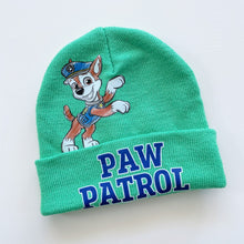 Load image into Gallery viewer, H&amp;M Paw Patrol Beanie Green (3-7y)
