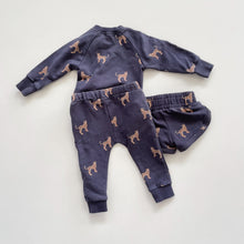 Load image into Gallery viewer, Jamie Kay Organic Set 3x Blue Cheetahs (0-3m)
