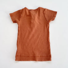 Load image into Gallery viewer, Jamie Kay Organic Rib T-Shirt Rust (2y)
