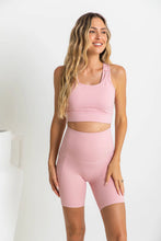 Load image into Gallery viewer, Kiss Active Nursing Sports Bra + Shorts Dusty Pink (M)
