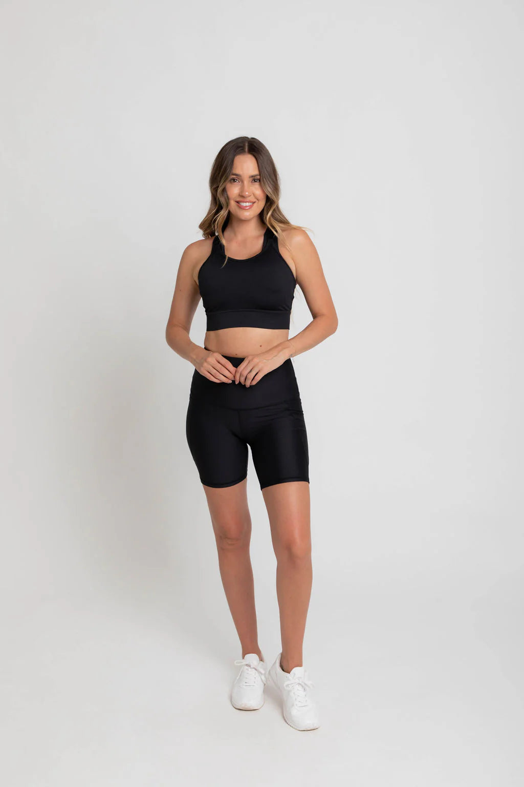 Kiss Active Nursing Sports Bra + Shorts Black (M)
