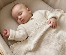 Load image into Gallery viewer, Alimrose Baby Jacket Natural (0-6m)
