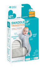 Load image into Gallery viewer, Love to Dream Swaddle Up™ Transition Suit 1.0 TOG - Grey (3-6m /M)
