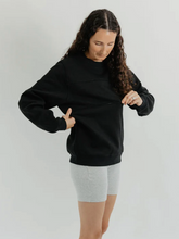 Load image into Gallery viewer, With Milk Nursing Jumper Black (M)
