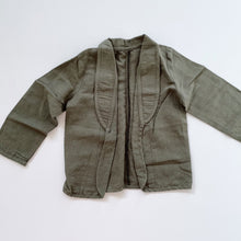 Load image into Gallery viewer, Handmade Olive Linen Set (5y)
