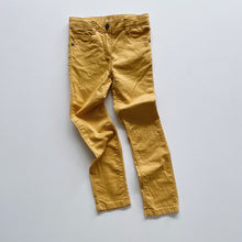 Load image into Gallery viewer, Mustard Dotted Jeans (6y)
