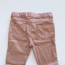Load image into Gallery viewer, Golden + Blush Shimmery Pants (10y)
